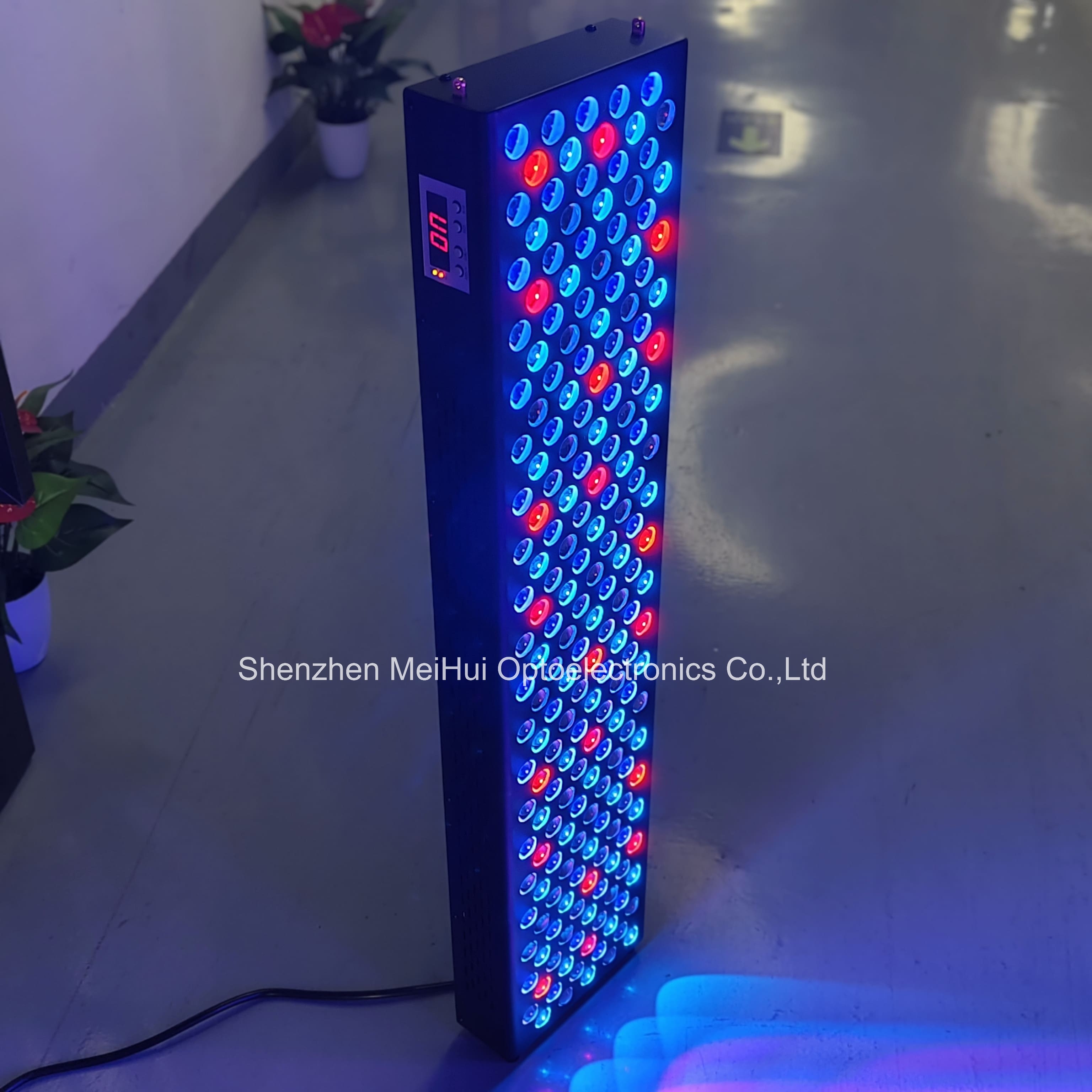 Iron Red Light Therapy Device With 9-Colour Spectrum Infrared Led Facial Rejuvenation Device