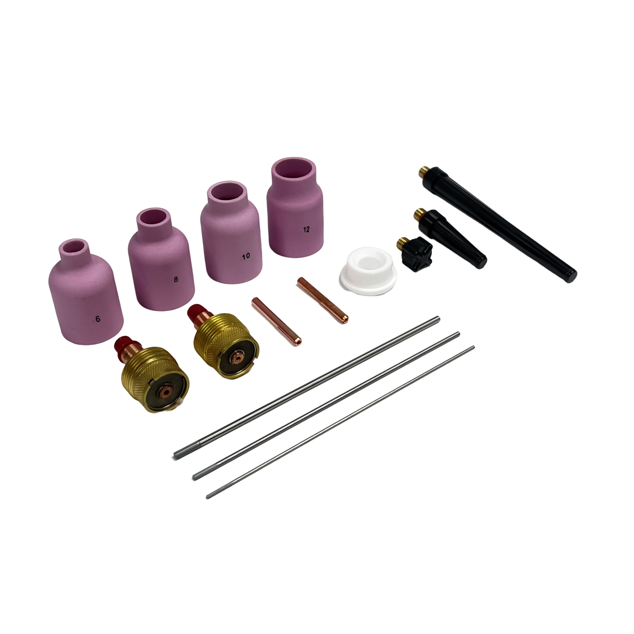 Upgrade Your TIG Welding Torch with WP9 20 Ceramic Nozzle and Gas Lens Consumable Kit