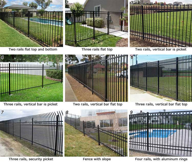 Steel Tubular Fence/Fencing