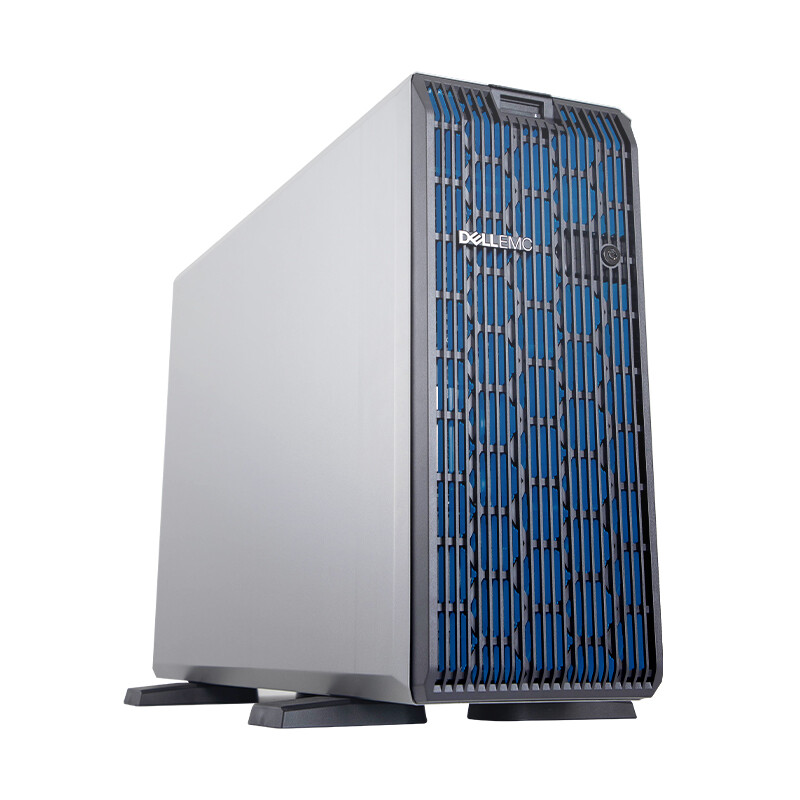 Dell T550 Server Tower with 16 DDR4 LRDIMM Slots and Intel Xeon Silver 4310 H755 DVDRW