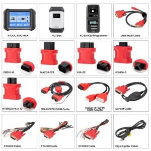 2025 XTOOL X100 MAX Auto Key Programmer IMMO Elite Diagnostic Tools With KC501