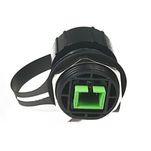 Fiberhub enclosure ODVA SC/LC/MPO IP67 Bulkhead Inline Adapter