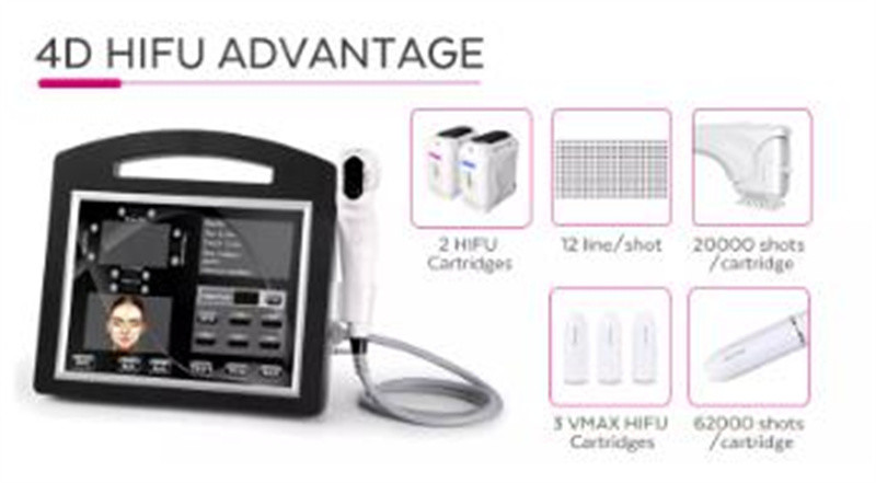 2 In 1 4d Hifu Machine Skin Tightening Wrinkle Removal