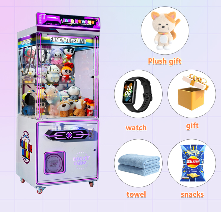 Top Selling Mini Toy Crane Vending Machine Stuff Doll Pick Grab Machine Toy Claw Machine