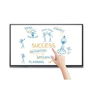 86 Inch Interactive Touch Screen Whiteboard 178° Wide Viewing Angle for Smart Education