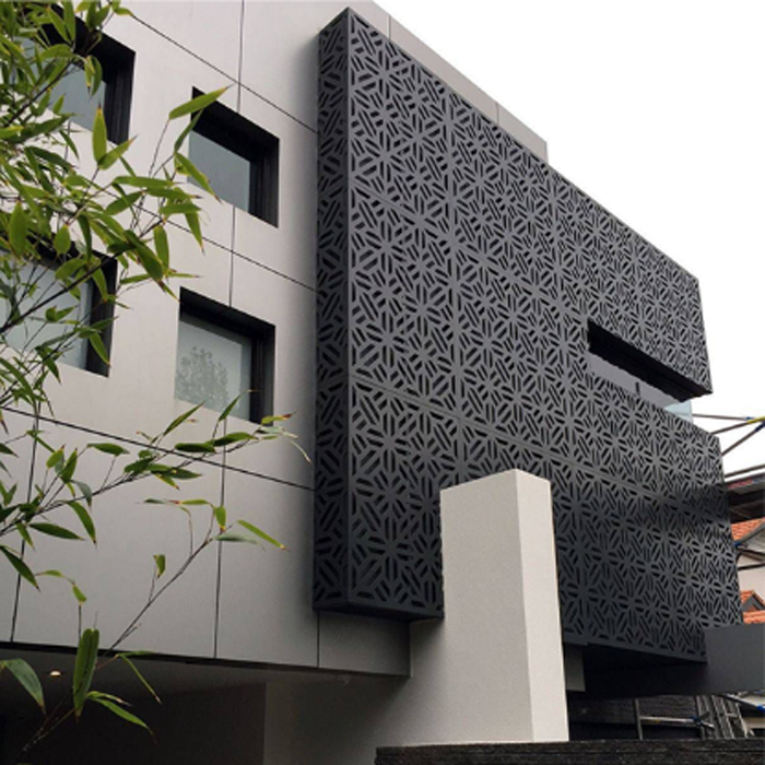 YDX Decorative Carved Facade Panel Stainless Steel Laser Cut Outdoor Metal Screen