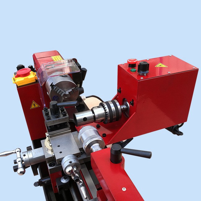 Hot Selling Stepless MINI lathe / MINI woodworking lathe / Beads machine Dual Motor /550W350*180mm/factory directlysell