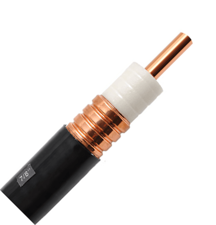 50 ohms 7/8&quot; flexible annular corrugated coaxial feeder cable RF Coaxial Cable communication cable