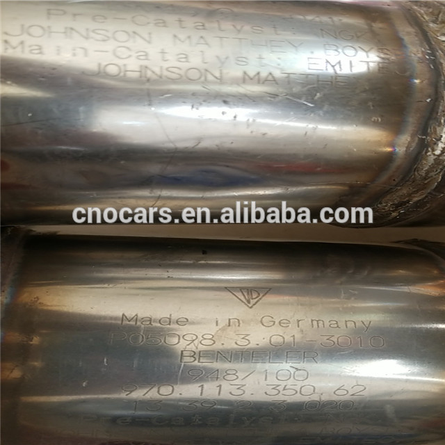 Front Left Right Car Catalytic Converter Recycling Machine for Porsche Panamera 97011334961 97011335062