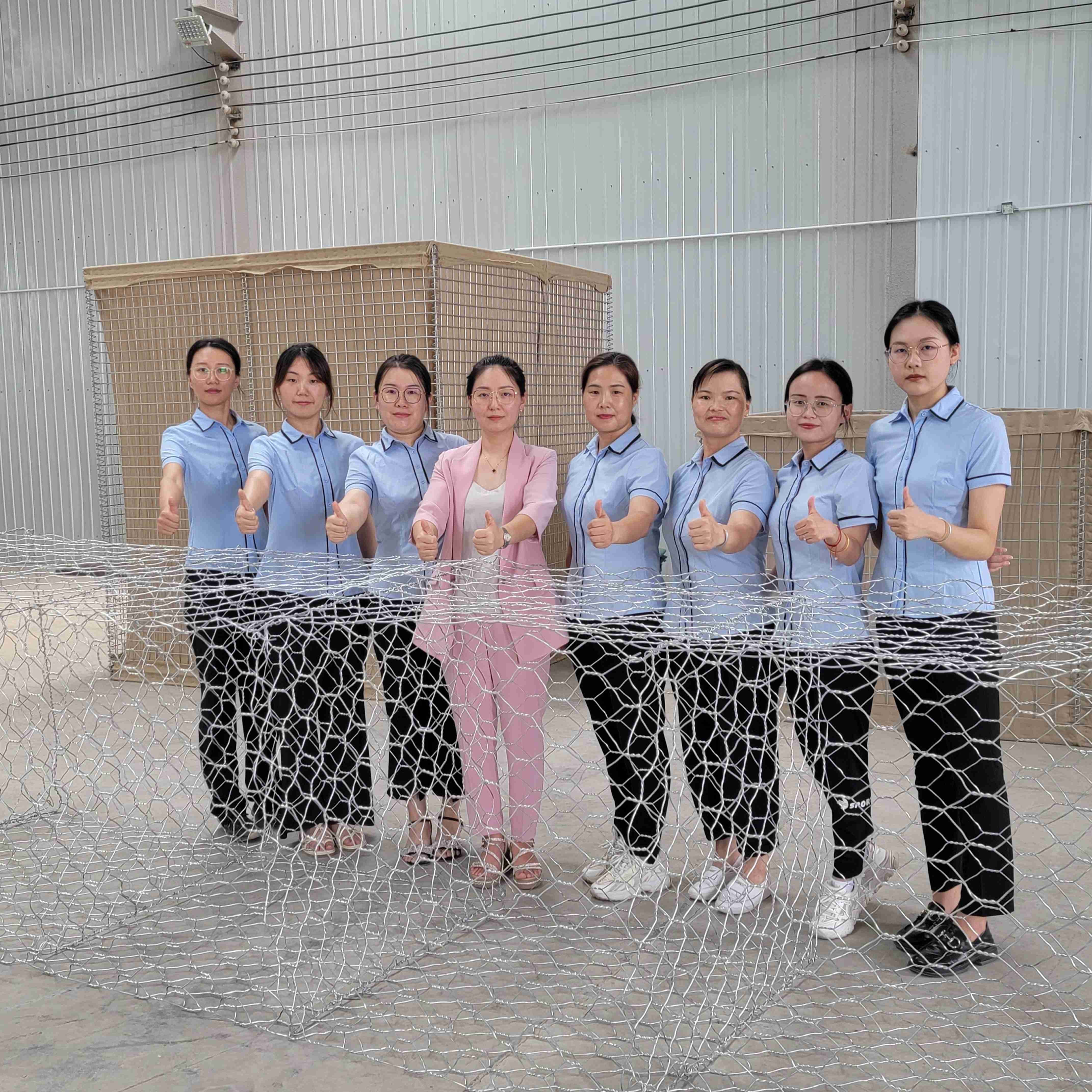 Woven Gabion Cage Hydraulic Engineering Rockfall Barrier Heavy Duty Rustproof