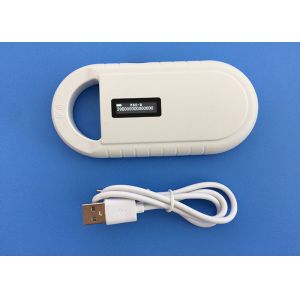 Professional Long Distance 125KHZ RFID Microchip Scanner Portable For Pets