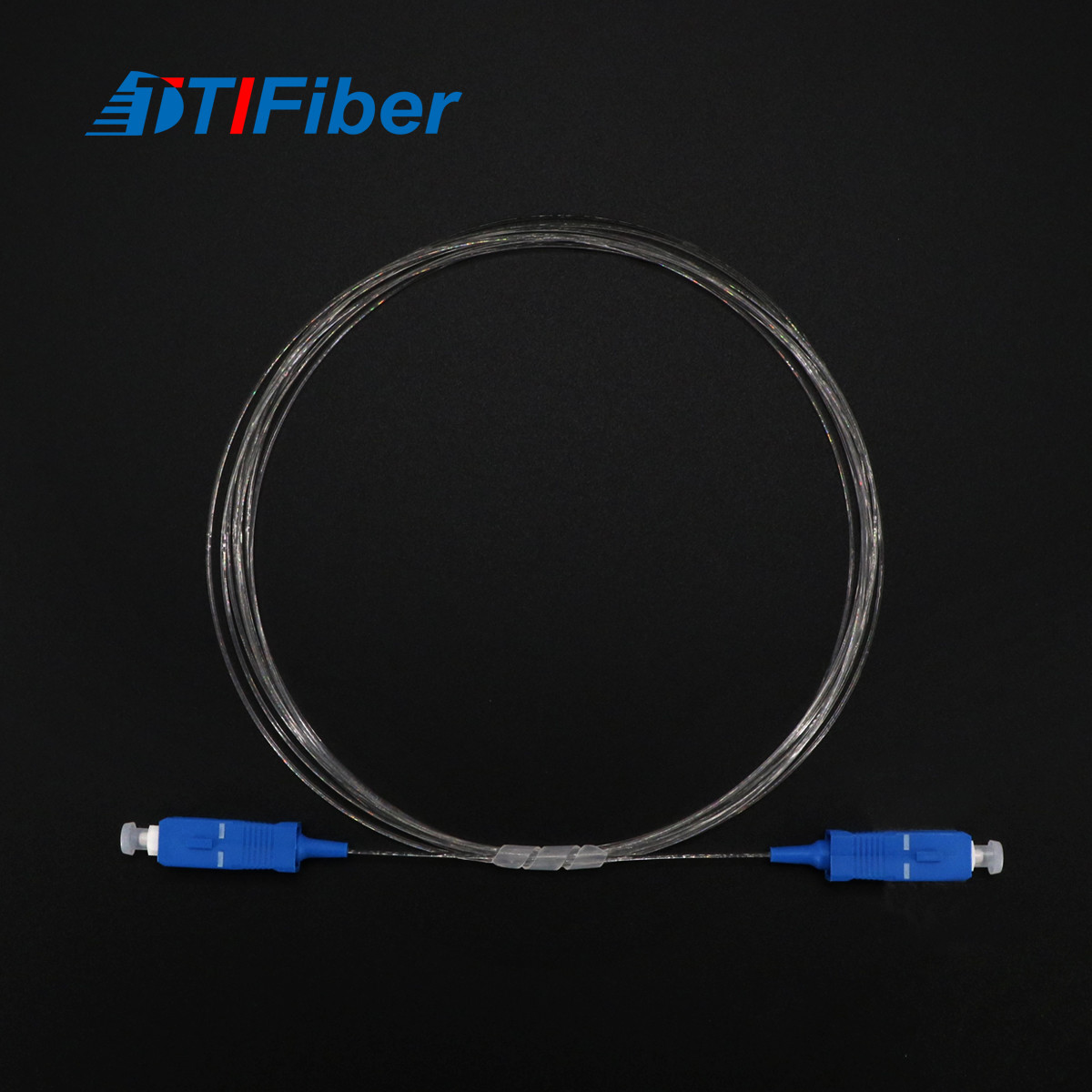 Transparent Invisible Fiber Optic Patch Cord SC/UPC-SC/UPC To The Room Indoor Use
