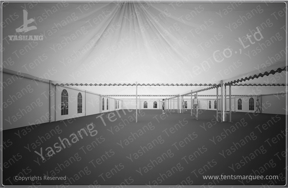 Custom Big 10X10 Gazebo Replacement Canopy Waterproof For Banquet Dinner Party