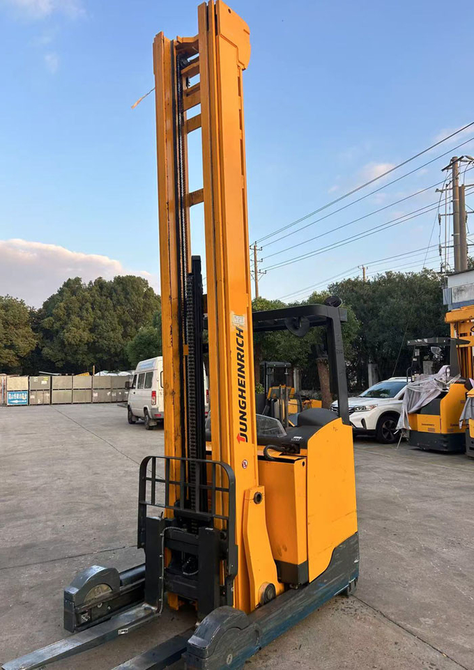 Various Heights Used Reach Truck Jungheinrich Brand Warehouse Forklift Trucks
