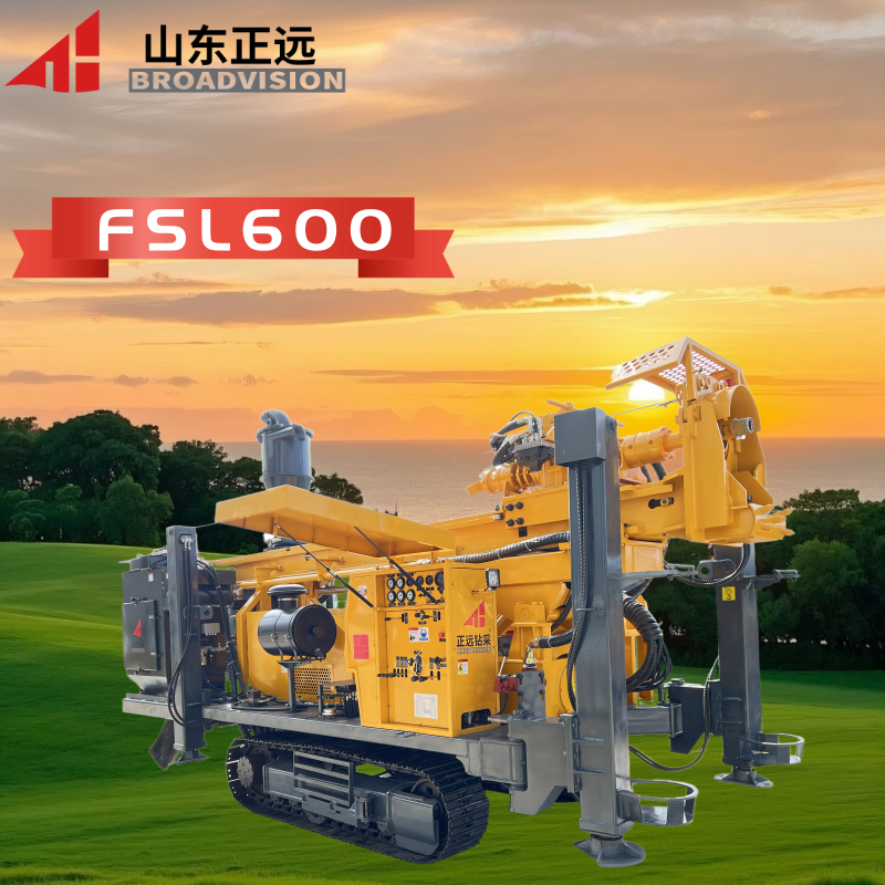 37t Lifting Force Crawler Water Well Drilling Rig with Fast Lifting Speed 30m
