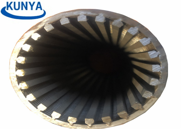Liquid Wedge Wire Screen Filter Mining Monel Cylinder For Water Treatment