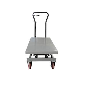  500kg Mobile Manual Hydraulic Lift Table 1010mmx520mm Manufactures