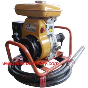 Construction machine air cooled engine power gasoline electric concrete vibrator