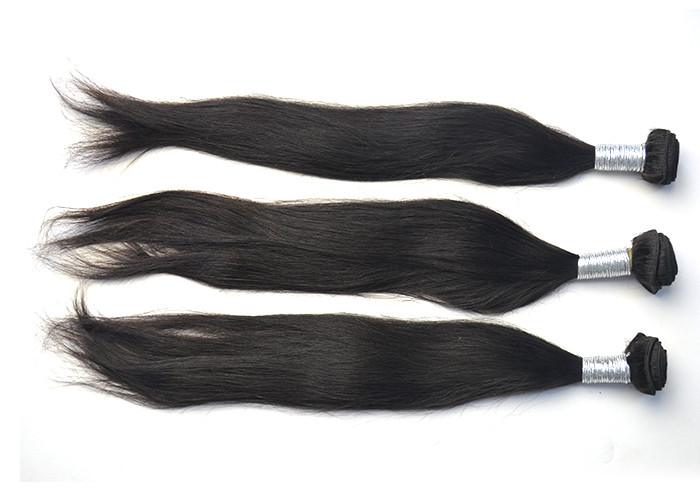 Full Ends Peruvian Virgin Hair Wave Silk Straight 100g / Piece AAAAAA Grade