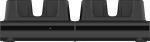 Charging station, 4 slots PDA, color: black, fits for: M63(PDA barcode scanner)