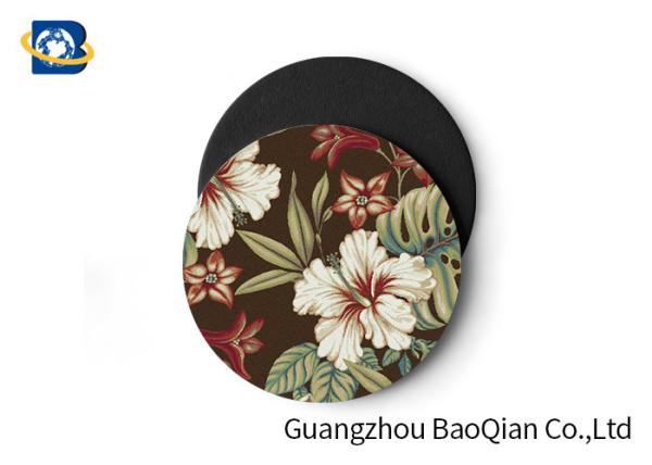 Vivid Depth Effect 3D Floral Lenticular Coasters PET/ EVA Material Customized