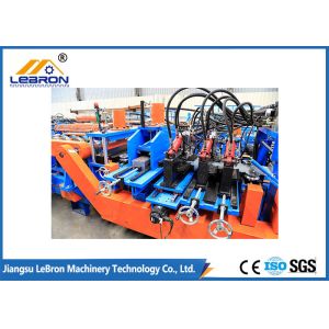 Advanced Durable C Purlin Roll Forming Machine 7.5Kw Fully Automatic