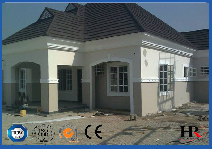 Metal Stone-Coated Roof Tile Making Machine 12 Months Warranty