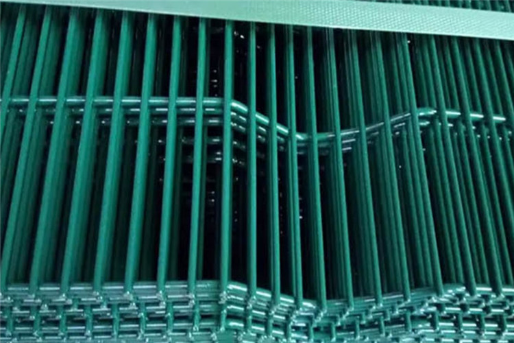 RAL6005 Galvanized 3d Welded Wire Mesh Fence PVC Coated 3d Wire Mesh Panels