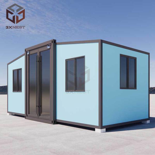 Quality Portable Shipping Container Expandable Prefab Homes High Insulation for sale