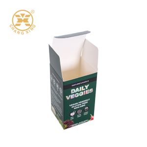 China Custom UV Coating Cardboard Boxes For Packing Vitamin Tablet on sale
