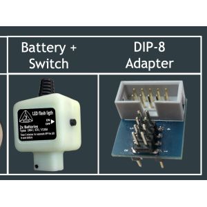 UPA CABLE MSOP-8 TO DIP-8 cable for EEPROM FLASH Debuging Data in circuit/on