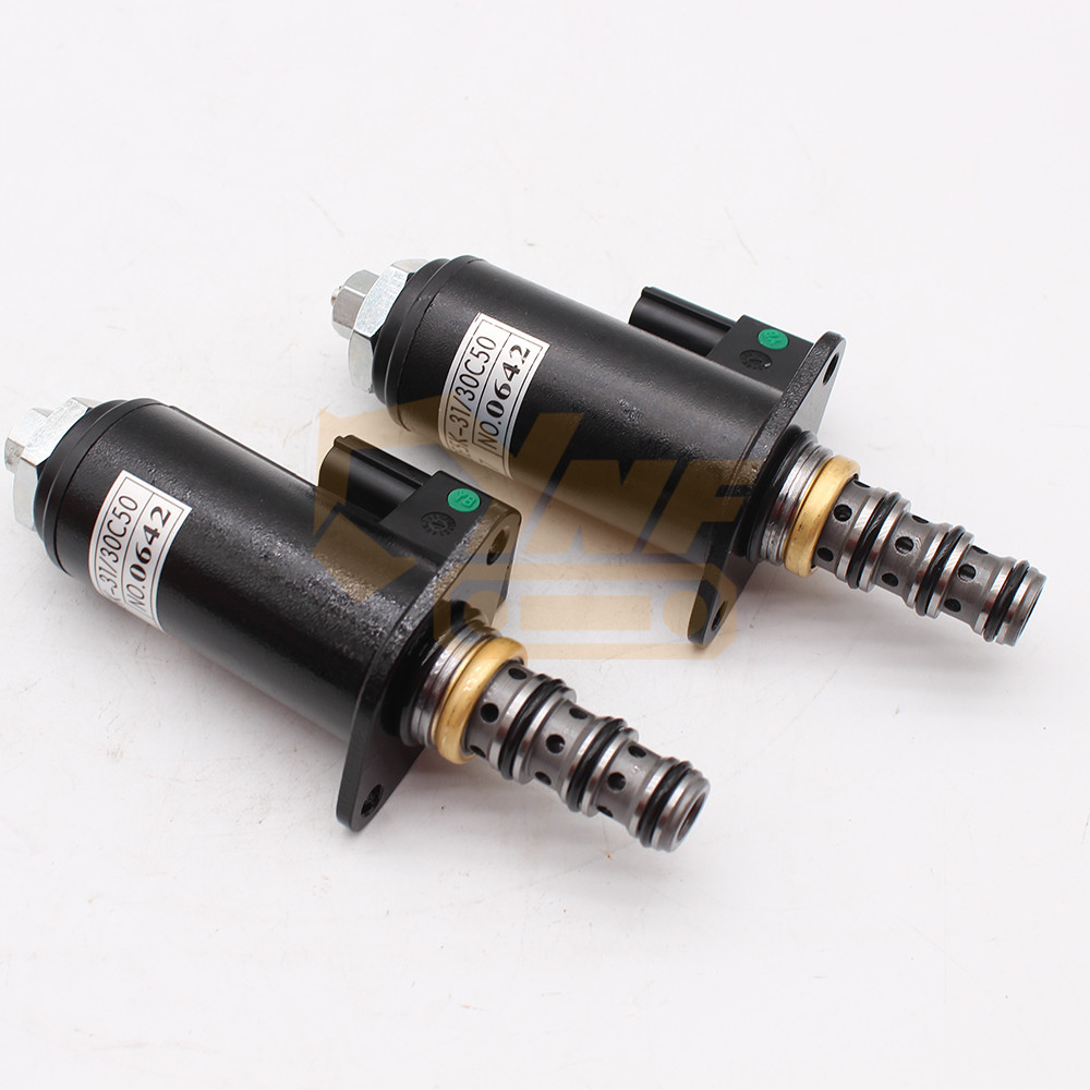 Hydraulic Solenoid Valve YN35V00018F2 KDRDE5K-31/30C40-111 for SK200-6 SK230-6E Pilot Magnetic