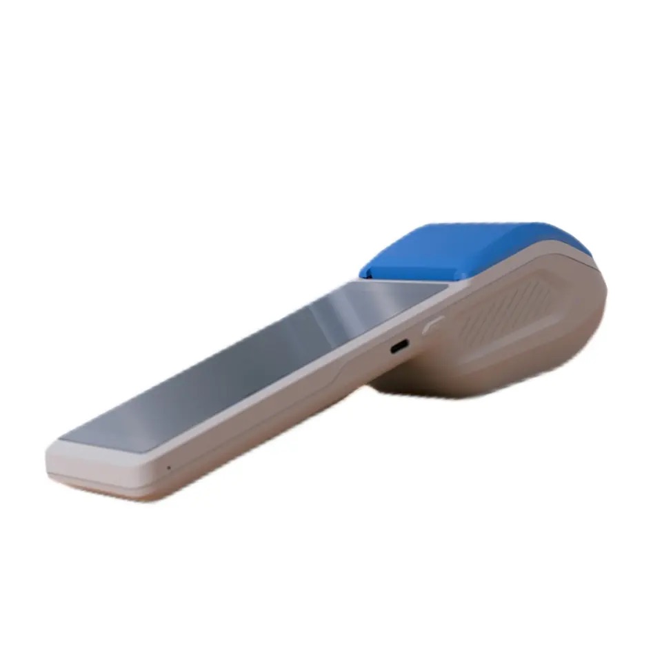 5.5 Inch POS Systems Payment Terminal With 58mm Built-In Thermal Printer Scanner
