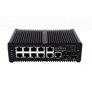 Gigabit 8 Port Poe Managed Switch