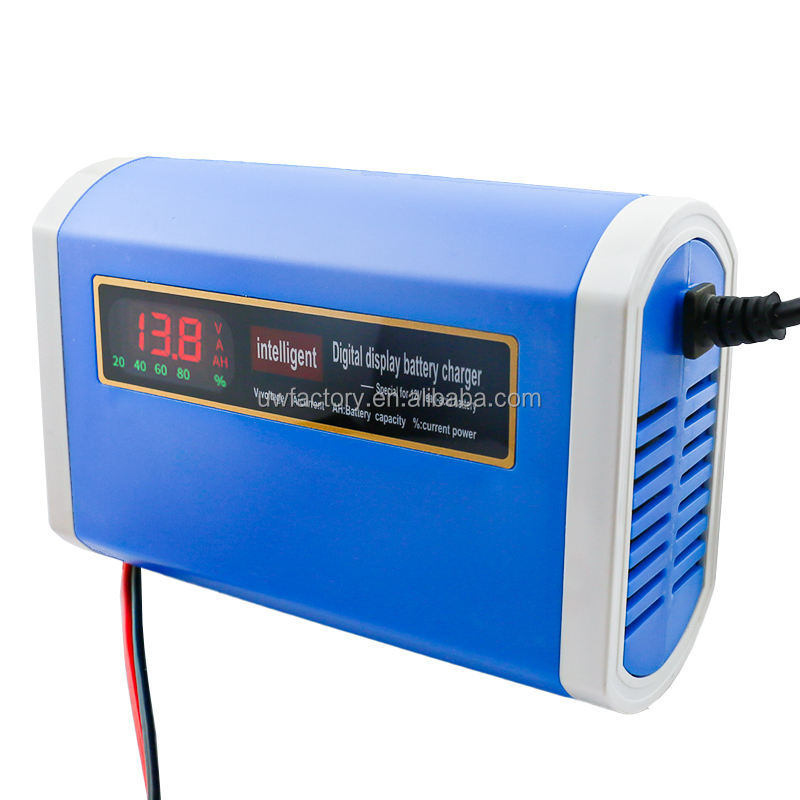 Prevalent Battery Intelligent Automatic Lead-Acid Repair Battery Charger with 90% Charging Efficiency and 12V/24V Output