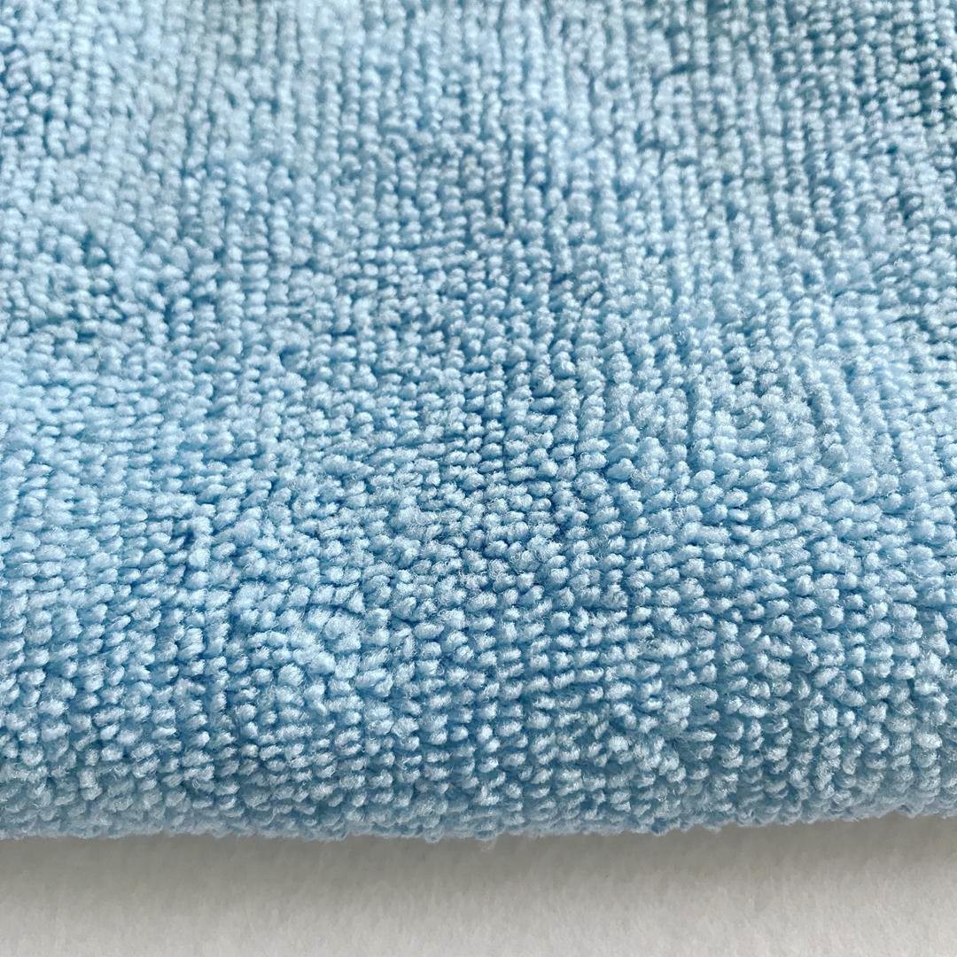 Hot saled common thick blue absorbing water bathroom towels with good hand feeling