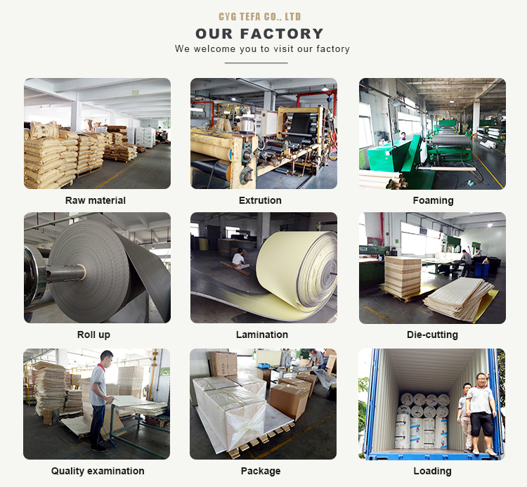 Heat Resistant Insulation Cross Linked Polyolefin Foam