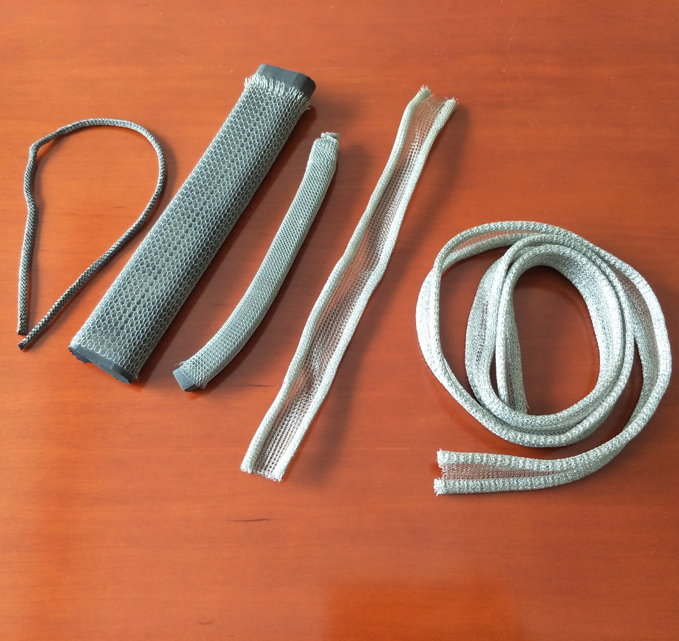 200m Tcs Knitted Wire Mesh Gasket Double Round With Tail For Shielding