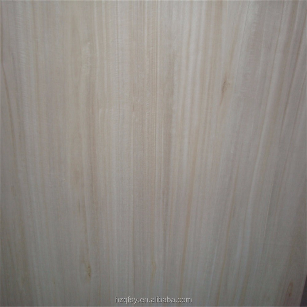 end Furniture Interior Decoration Paulownia Wood Board Natural Solid Wood for Hotel
