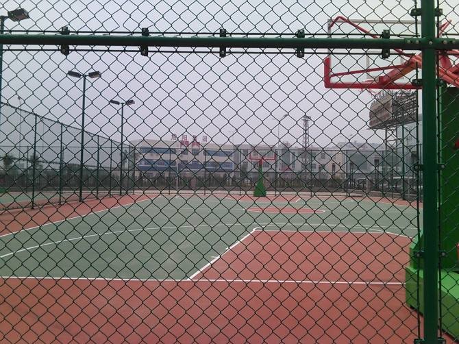 Welded Wire Mesh Chain Link Fence Hot Galvanized Pvc Coated Steel Material