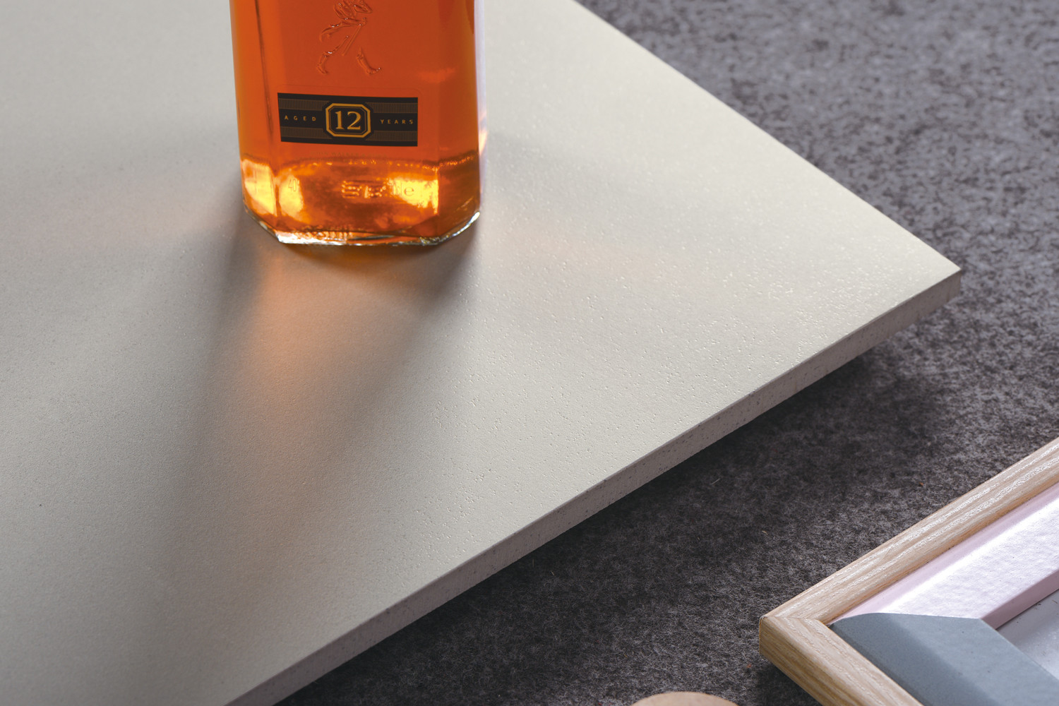 Starry Glaze 600x1200mm durable Soft Glazed Interior Floor Textured Porcelain Tile For Balcony