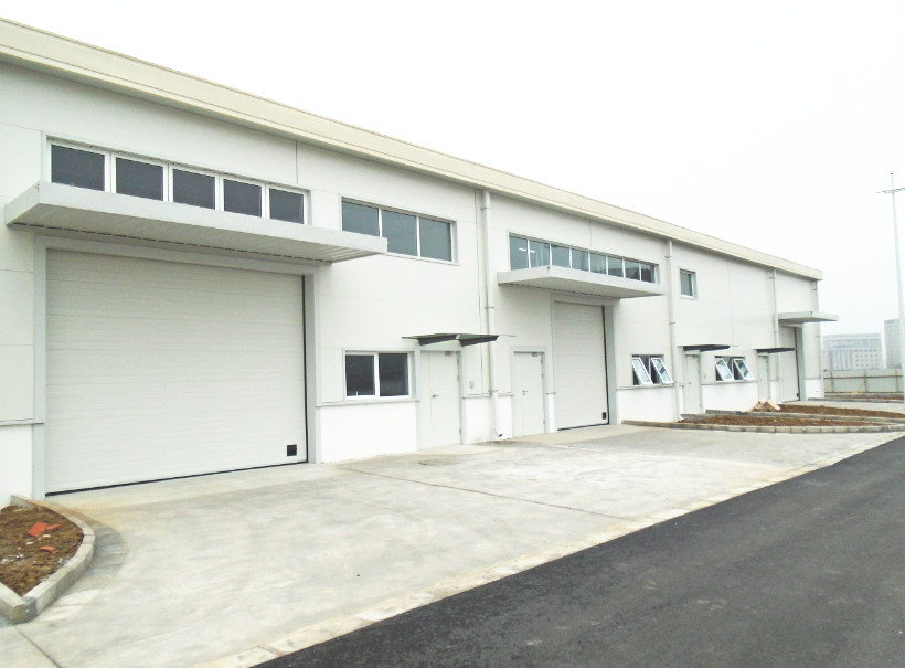 High Frequency Motor Industrial Sectional Overhead Doors Overhead Garage Doors
