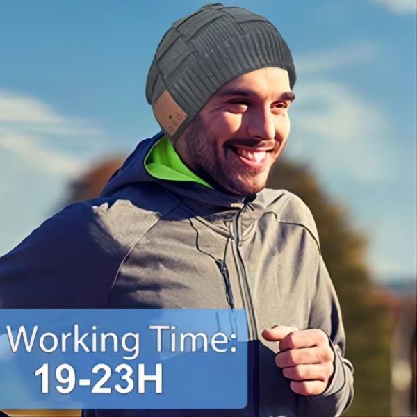 Wrieless Headphones Module Bluetooth Beanie Hat Music Hat For Biking Motorcyclin