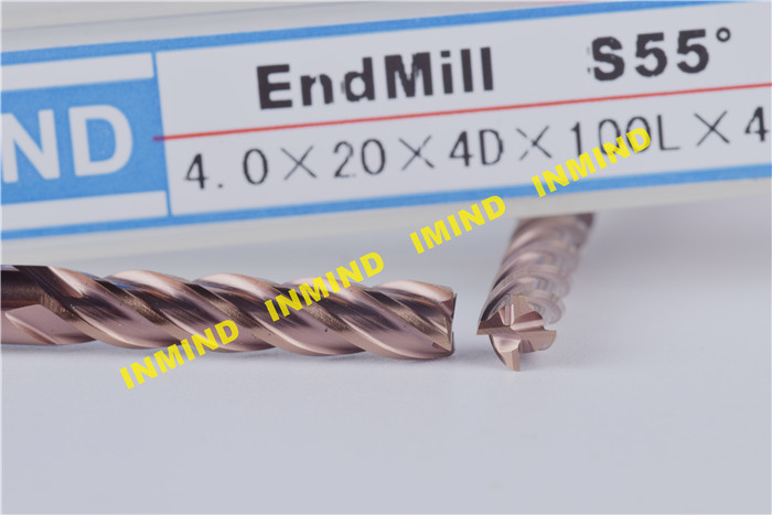 Long Flute Type Square High Speed Cutting Tools With 20 mm Cutting Length