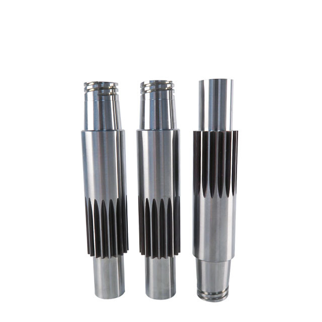 CNC Machining Parts Steel Drive Shafts and Spiral Gears for Mechanical Boxes