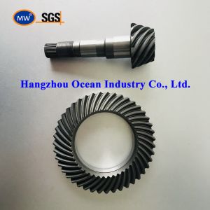 China Precision Ground Carburized Load Capacity CNC Machined Round Gear with 0.01-0.05mm Tolerance on sale