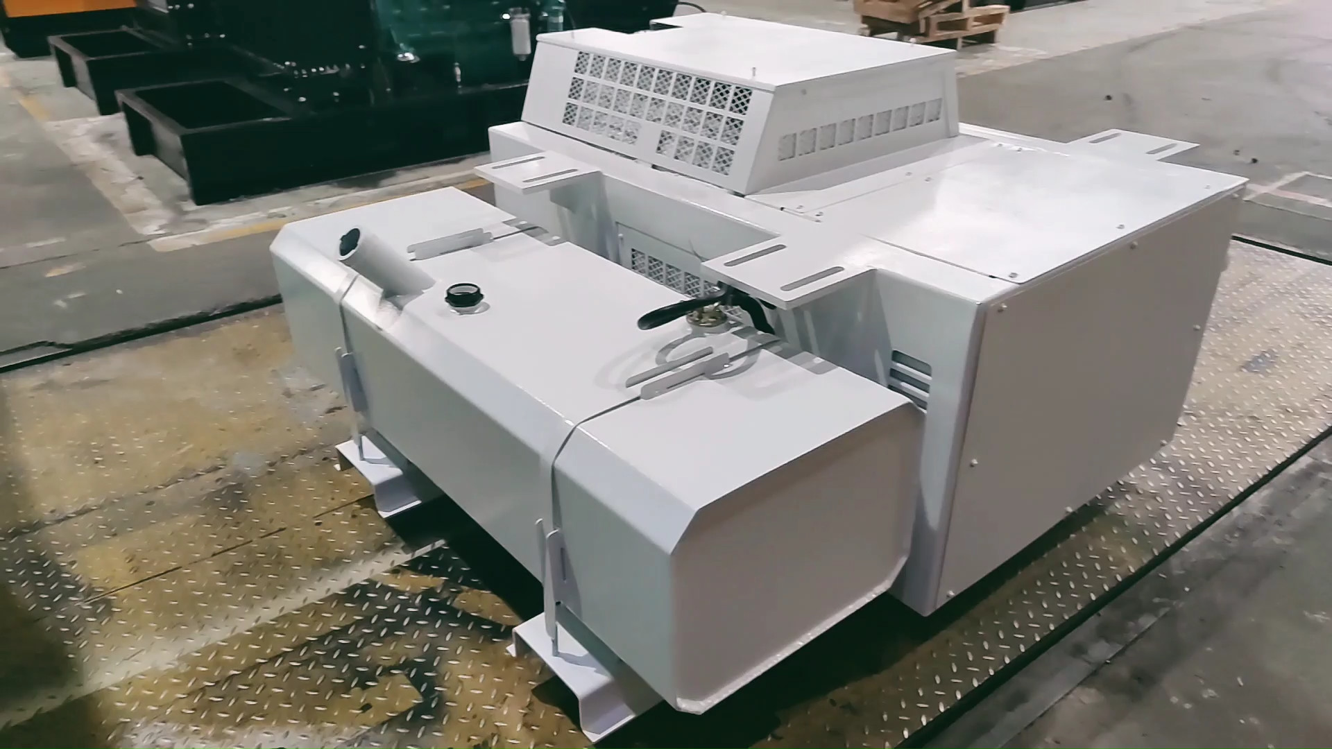 20ft Reefer Generator 3 Phase Carrier 15KW 20KW 460V With Perkins 404D-22G