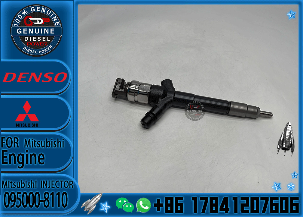 Diesel Fuel Injector 095000-8110 1465A307 0950008110 for 1KD 2KD Original Fuel Injector