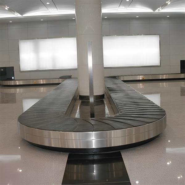 Large Rubber Mats Black Wearproof Rubber Baggage Airport Conveyor Conveyor Belt