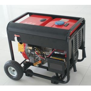 6KVA/5KW Air-Cooled Open Type Small Portable Diesel Generator Set Minimal